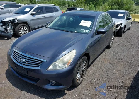 2011 Infiniti G37X из США, поврежденный, VIN JN1CV6AR1BM404728